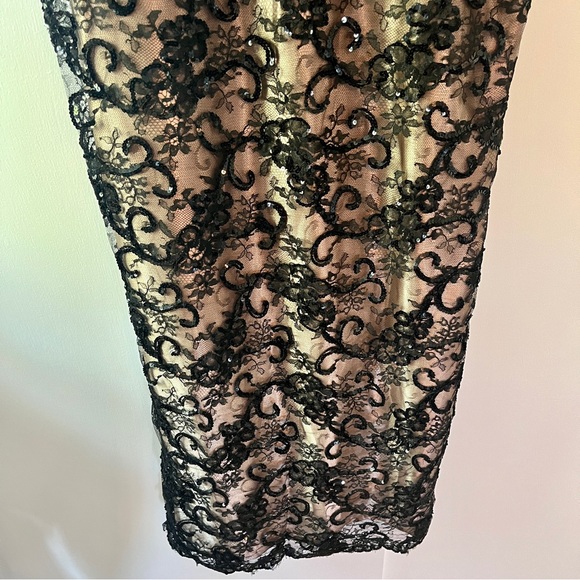 Vintage San Carlin Dresses Embroidered Maxi Gown - Picture 8 of 10